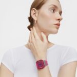 Reloj digital de policarbonato fucsia y acero D-BEAR Fresh - Imagen 5