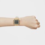 Reloj digital de policarbonato transparente y acero IPG dorado D-BEAR Fresh - Imagen 6