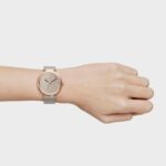 Reloj analógico con brazalete de acero y caja de aluminio en color IPRG rosado TOUS S-Mesh Mirror - Imagen 6