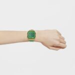 Reloj digital de policarbonato menta y acero IPG dorado D-BEAR Fresh - Imagen 6
