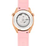 Reloj gmt automático con correa de silicona rosa, caja de acero IPRG rosa y esfera de nácar TOUS Now - Imagen 3