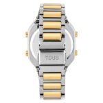 Reloj digital con brazalete de acero SS y acero IPG dorado D-BEAR - Imagen 3