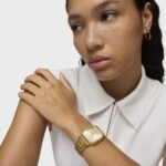 Reloj analógico con brazalete acero IPG dorado Lit - Imagen 4