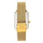 Reloj analógico y digital con brazalete de acero IPG dorado MARS - Imagen 3