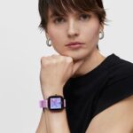 Reloj smartwatch con correa de silicona rosa D-Connect - Imagen 6