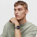 Reloj smartwatch de acero IPRG rosa y brazalete de acero D-Connect - Imagen 5