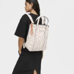 Mochila beige Kaos Mini Evolution Nylon - Imagen 5