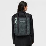 Mochila negra Kaos Mini Evolution Nylon - Imagen 5