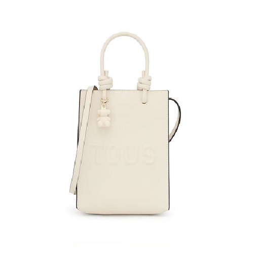 395910464_00 Mini bolso Pop beige TOUS La Rue New - Imagen 1