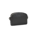 Bandolera Sherton de Piel en color negro - Imagen 2