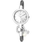 Reloj analógico Hold Charms de acero