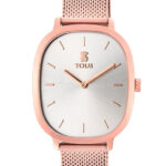 Reloj analógico Heritage de acero IP rosado - Imagen 3