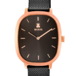Reloj analógico Heritage de acero IP rosado/IP negro - Imagen 2