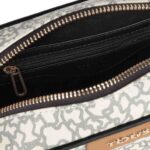 Bandolera Kaos Mini beige y negro - Imagen 3