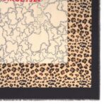Pañuelo Kaos Icon Leo beige y negro - Imagen 2