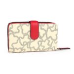 Mediana Billetera Kaos Icon Multi Beige - Rojo - Imagen 2
