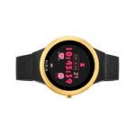 Reloj smartwatch Rond Connect de acero IP dorado con correa mesh - Imagen 2