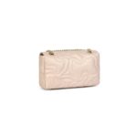 Bandolera pequeña con solapa Kaos Dream beige - Imagen 2