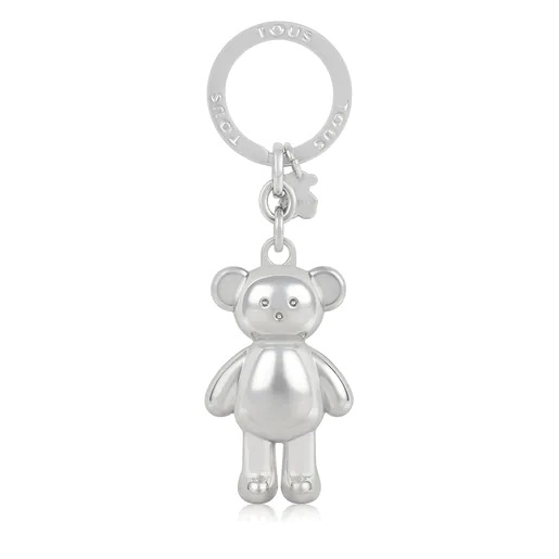 195960767_00 Llavero Oso Teddy Bear plateado - Imagen 1