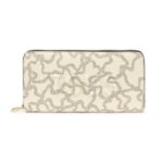 Billetera TOUS Kaos Icon Beige Mediana