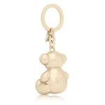 Llavero oso dorado Metal Bold Bear - Imagen 2