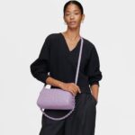 Bandolera grande de piel lila TOUS Greta - Imagen 4