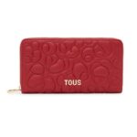 Billetera de piel roja TOUS Greta