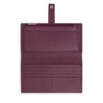 Billetera grande Flap de piel burdeos TOUS Miranda - Imagen 3