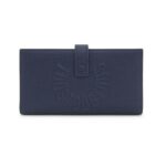 Billetera grande Flap de piel azul marino TOUS Miranda