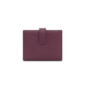 Cartera Flap de piel burdeos TOUS Miranda