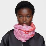 Pañuelo de modal rosa Kaos Mini Evolution - Imagen 4