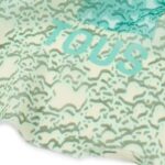 Pañuelo de modal menta Kaos Mini Evolution - Imagen 2