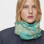 Pañuelo de modal menta Kaos Mini Evolution - Imagen 4