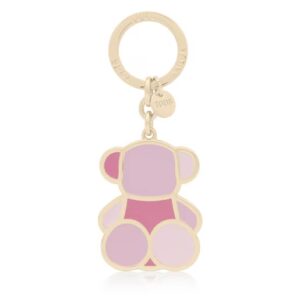 Llavero rosa TOUS Bear Faceted