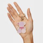 Llavero rosa TOUS Bear Faceted - Imagen 3