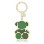 Llavero verde TOUS Bear Faceted