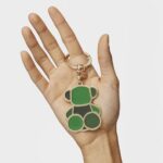 Llavero verde TOUS Bear Faceted - Imagen 3