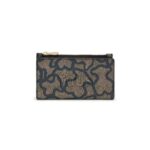 Cartera Flat negra Kaos Icon