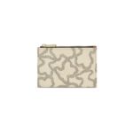 Monedero tarjetero beige Kaos Icon