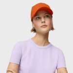 Gorra naranja TOUS Logo Metal - Imagen 3