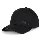 Gorra negra TOUS Logo Metal