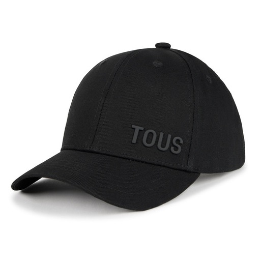 2002136151_00 Gorra negra TOUS Logo Metal - Imagen 1