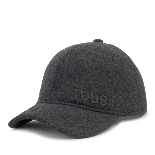 2002138547_00 Gorra gris oscuro TOUS Embroidered - Imagen 1