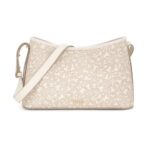 Bandolera grande beige Kaos Mini Lines