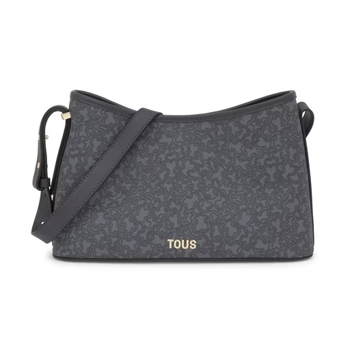 2002183148_00 Bandolera grande gris oscuro Kaos Mini Lines - Imagen 1