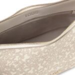 Bandolera mediana beige Kaos Mini Lines - Imagen 3