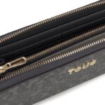 Billetera gris oscuro Kaos Mini Lines - Imagen 3
