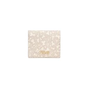 Cartera pequeña beige Kaos Mini Lines