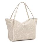 Capazo grande beige Kaos Mini Lines - Imagen 2