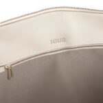 Capazo grande beige Kaos Mini Lines - Imagen 3